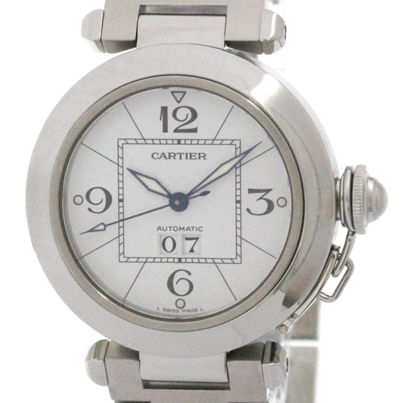Cartier Accessories - CARTIER Pasha C Big Date Steel Automatic Unisex